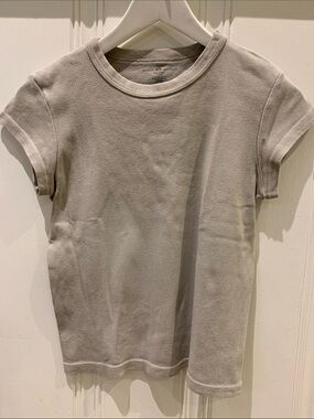 Brandy Melville taupe short sleeve t-shirt